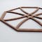 Ekena Millwork Medium Haswell Decorative Fretwork Wood Wall Panels, Walnut, 15 3/8"W x 15 3/8"H x 3/8"T WALW16X16X0375HWLWA - alternate 4